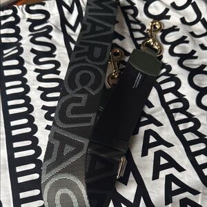 Marc Jacobs forest green Strap with Gold Hardware